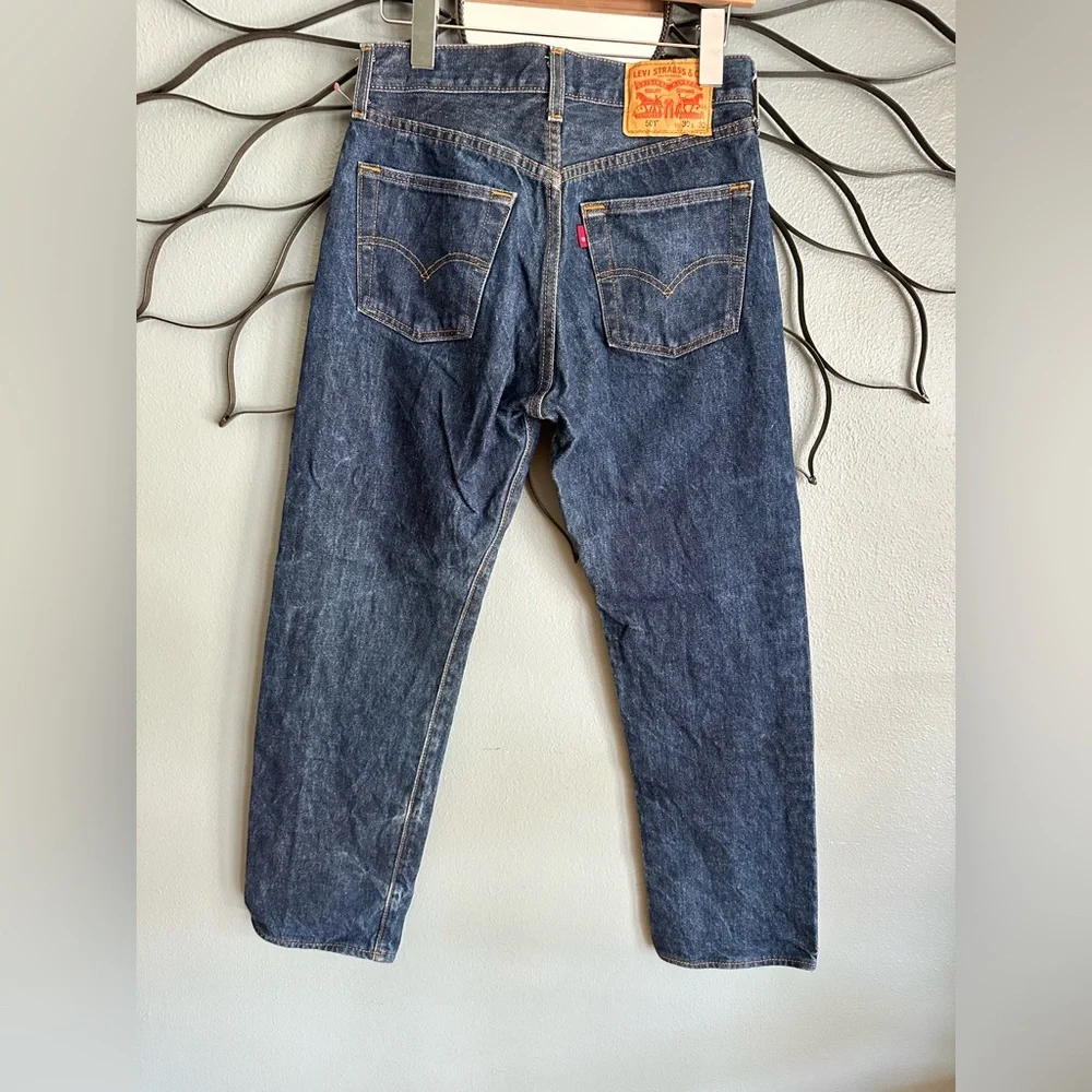 Levi's 501 Y2K Jeans | Button Fly, Blue Denim‎ Straight Leg | Men's